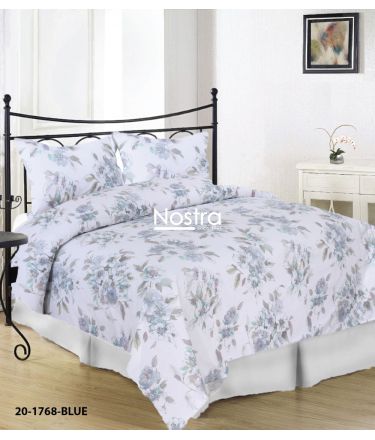 Cotton bedding set DANNI 20-1768-BLUE