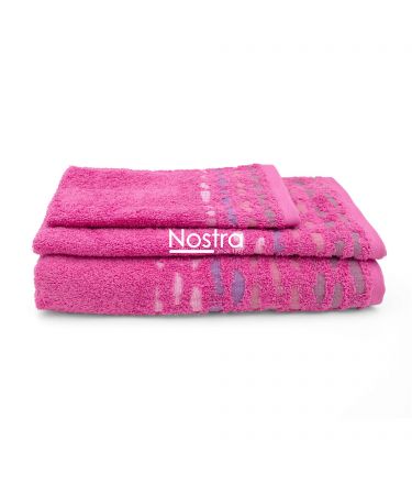 3 osaline rätikukomplekt T0183 T0183-FUCHSIA 287 30x50, 50x70, 70x140 cm