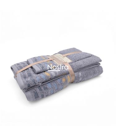 3 piece towel set T0183 T0183-GREY 127