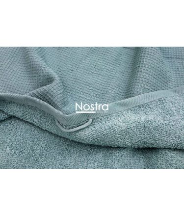 Towels 500 WAFFLE TERRY 500-T0189-BLUE FOG