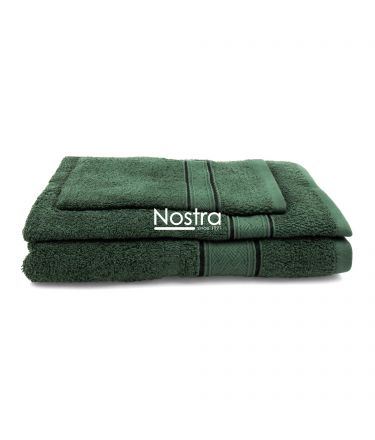 3 piece towel set T0184 T0184-PINE GREEN 161