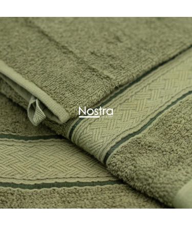 3 piece towel set T0184 T0184-MOSS GREEN 399 30x50, 50x70, 70x140 cm