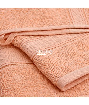 3 piece towel set T0184 T0184-CORAL 289 30x50, 50x70, 70x140 cm