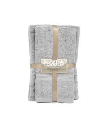 Bamboo towels set BAMBOO-600 T0105-ASH GREY 50x100, 70x140 cm