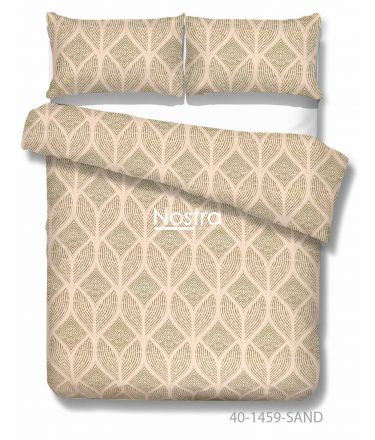 Cotton bedding set DARIANA 40-1459-SAND