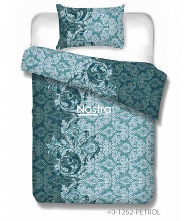 Cotton bedding set DELAINEY 40-1262-PETROL