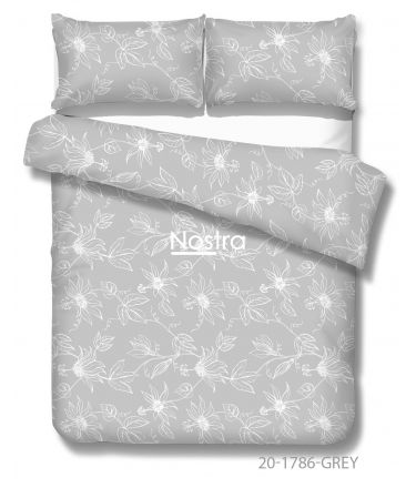 Flannel bedding set BRIAR 20-1786-GREY