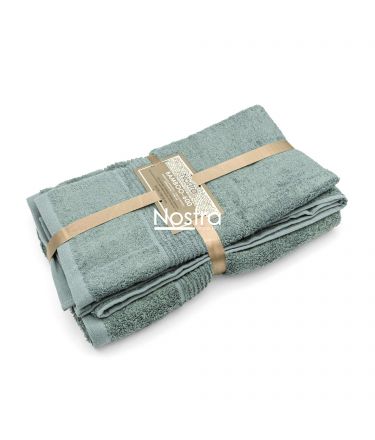 Бамбуковые набор полотенец BAMBOO-600 T0105-DUSTY GREEN