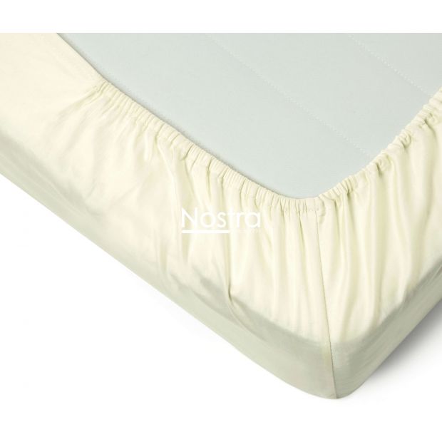 Fitted sateen sheets 00-0008-PAPYRUS 180x200 cm