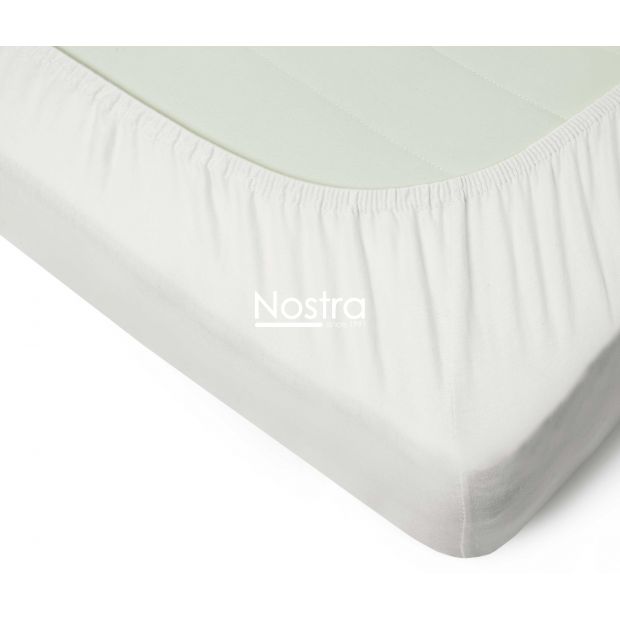 Fitted jersey sheets JERSEY-OFF WHITE