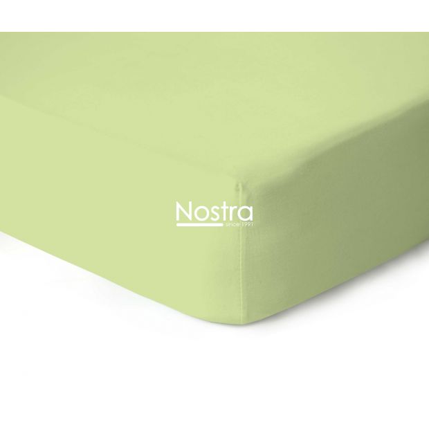 Trikotaažist voodilina kummiga JERSEY JERSEY-SHADOW LIME 120x200 cm