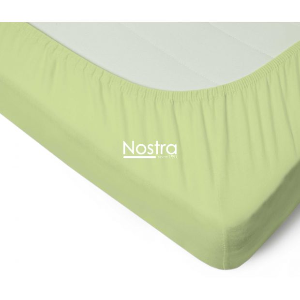 Trikotaažist voodilina kummiga JERSEY JERSEY-SHADOW LIME 160x200 cm