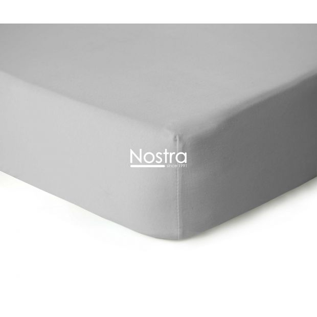 Trikotaažist voodilina kummiga JERSEY JERSEY-GLACIER GREY 120x200 cm