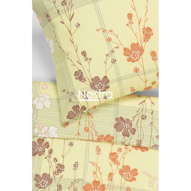 Cotton bedding set DORINA 20-0530-TERRA 140x200, 50x70 cm