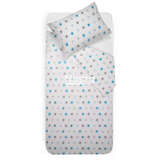 Детское постельное белье STARS 10-0052-LIGHT GREY LIGHT BLUE