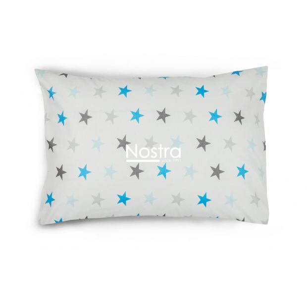 Children bedding set STARS 10-0052-LIGHT GREY LIGHT BLUE