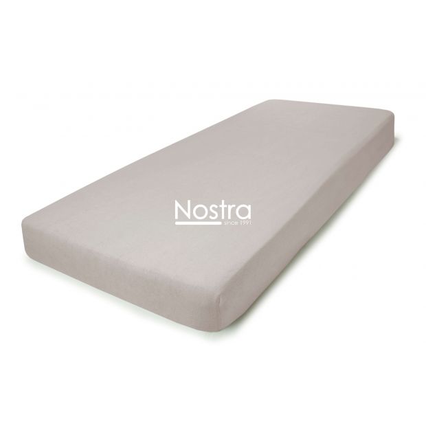 Fitted terry sheets TERRYBTL-SILVER GREY