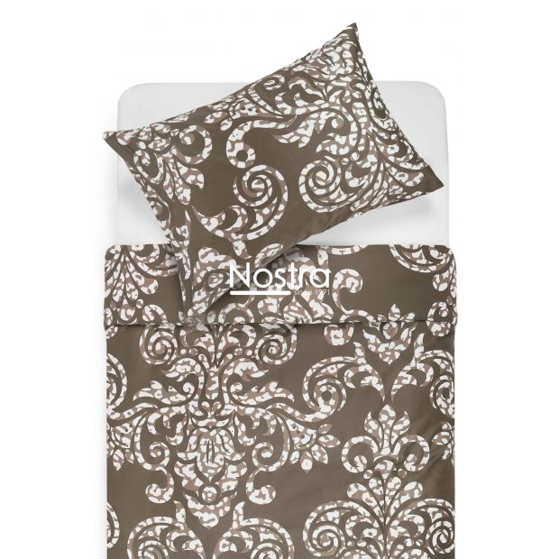 Постельное бельё из сатина ARIELLE 40-1248-CACAO 200x220, 70x70 cm