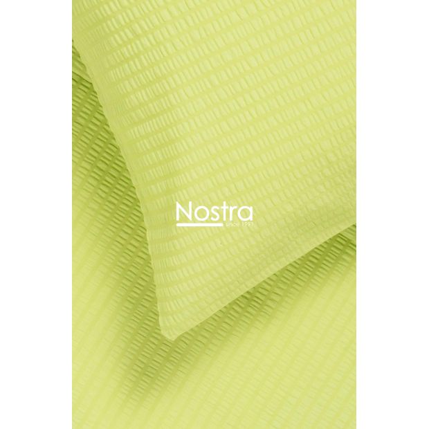 Seersucker bedding set ELA 00-0017-SHADOW LIME 140x200, 70x70 cm