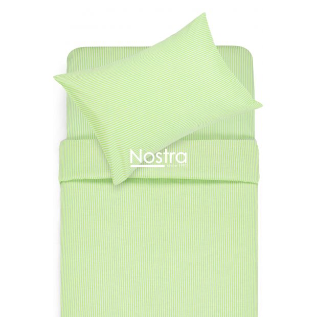 Children bedding set CLASSIC STRIPES 30-0212-LIGHT GREEN 140x200, 50x70 cm