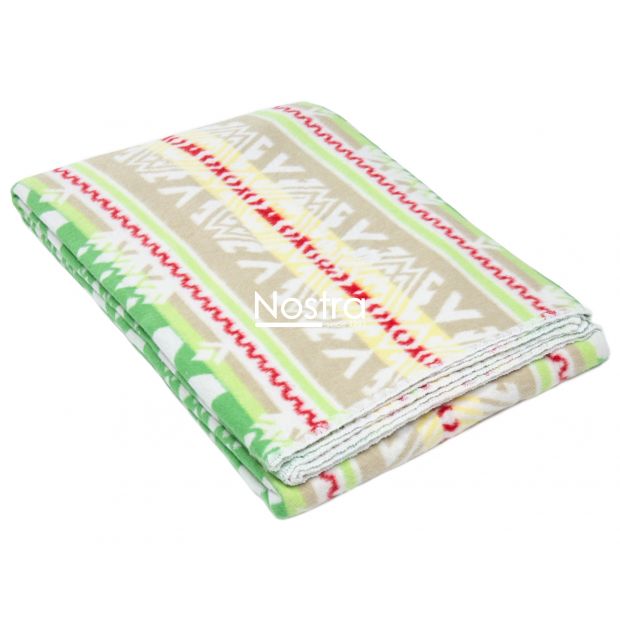 Хлопковый плед SUMMER 80-2005-LIGHT GREEN 200x205 cm