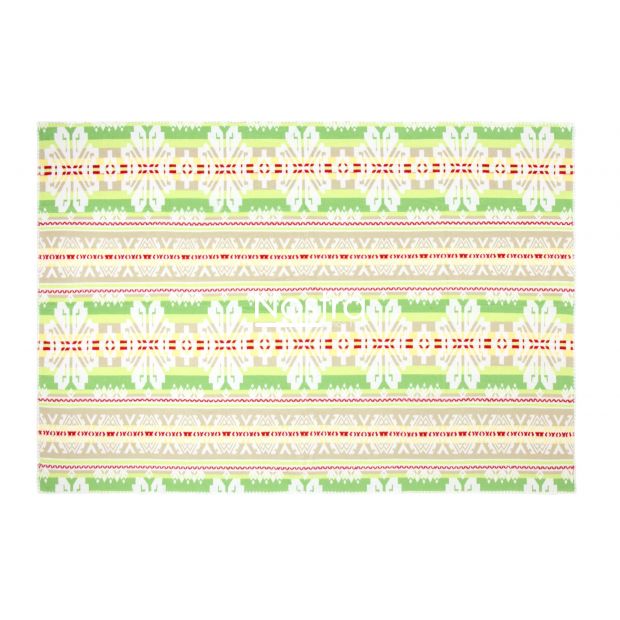 Puuvillane pleed SUMMER 80-2005-LIGHT GREEN 200x205 cm