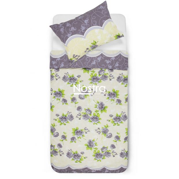 Voodipesu komplekt LILLED 20-1630-LAVENDER GREY