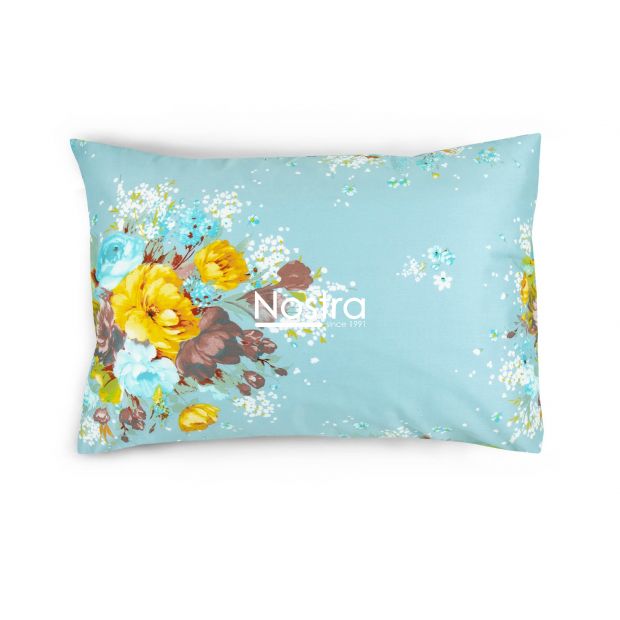 Sateen bedding set ADAL 20-1337-AQUA 200x220, 50x70 cm