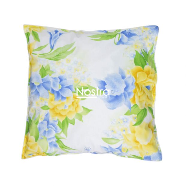 Pillow shell TIKAS-BED 20-0878 LOGO-BLUE 60x60 cm