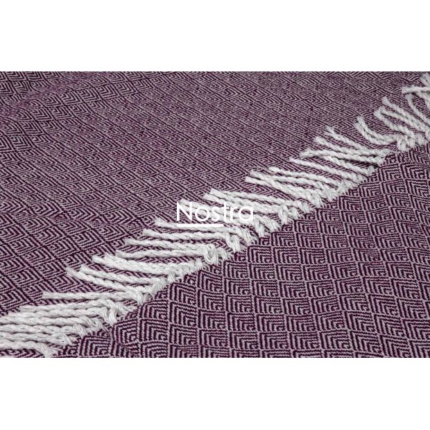 Plaid IBIZA 80-3154-DARK PLUM 140x200 cm