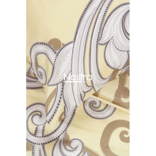 Satiinist voodipesu ALAYNA 40-1040-BEIGE 200x220, 50x70 cm