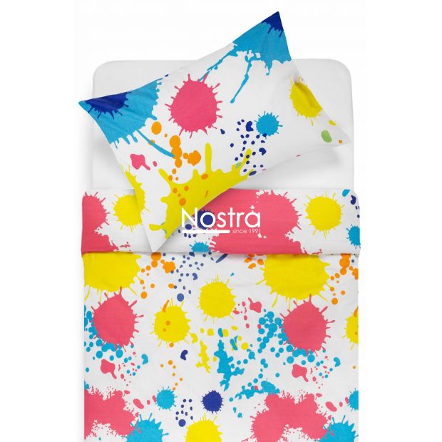 Voodipesu lastele PAINT 10-0105-MULTI 140x200, 50x70 cm