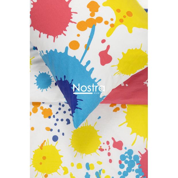 Voodipesu lastele PAINT 10-0105-MULTI 140x200, 50x70 cm