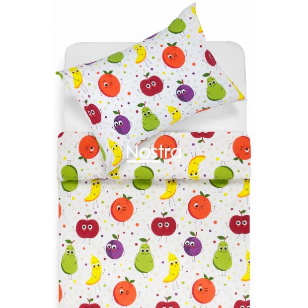 Voodipesu lastele FRUITS 10-0107-MULTI 140x200, 50x70 cm