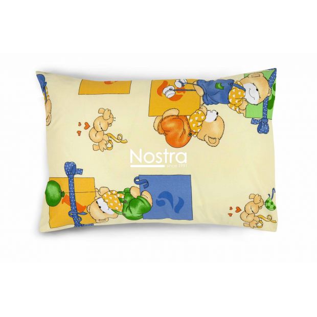 Children bedding set TEDDY 10-0056-LIGHT CREAM 100x145, 40x60, 107x150 cm