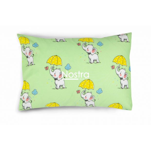 Детское постельное белье ELEPHANT 10-0647-GREEN 100x145, 40x60, 107x150 cm