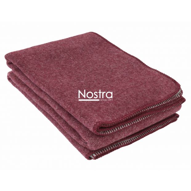 Blanket ZELANDIA LUX-450 DOUBLE FACE-RED GREY 140x200 cm