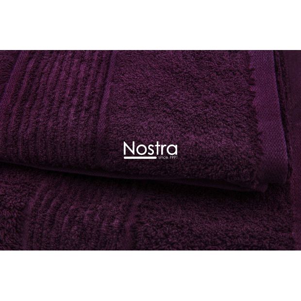 Bamboo towels set BAMBOO-600 T0105-DARK PLUM