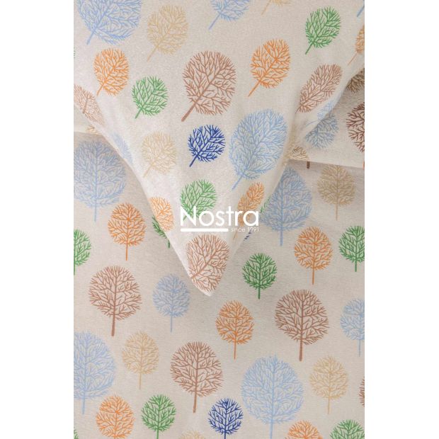 Flanellist voodipesu BLAKE 40-1435-BLUE 200x220, 70x70 cm