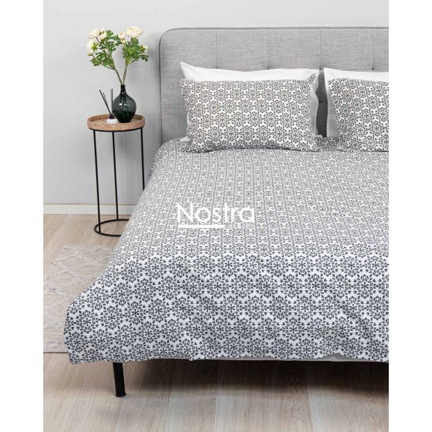 Flanellist voodipesu BARRET 40-1438-GREY 200x220, 50x70 cm