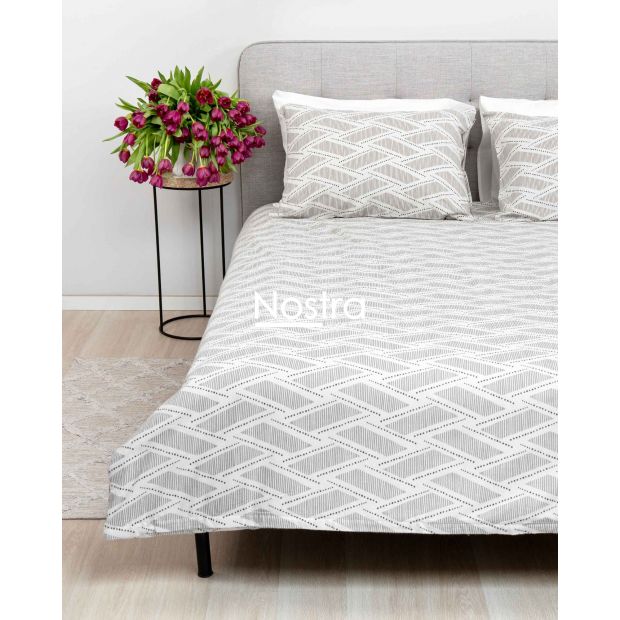 Flanellist voodipesu BERNADETTE 30-0779-GREY 200x220, 70x70 cm