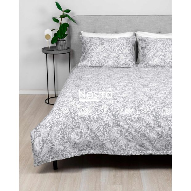 PREMIUM maco sateen bedding set CLAIRE 40-1422-GREY