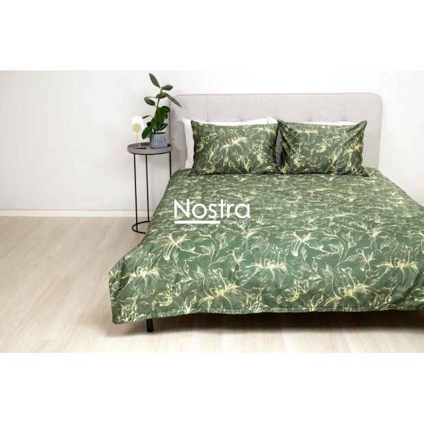 PREMIUM maco sateen bedding set COOPER 20-1732-GREEN