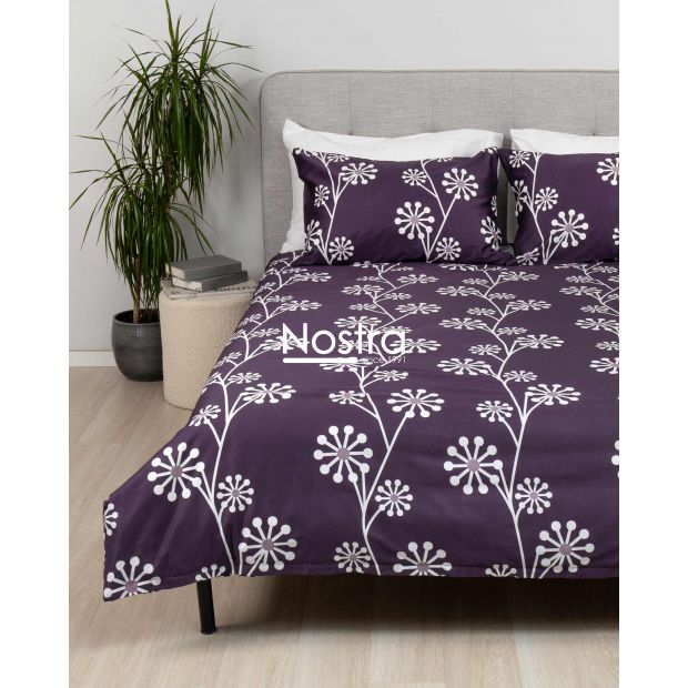 Sateen bedding set ADANA 20-1618-DARK VIOLET