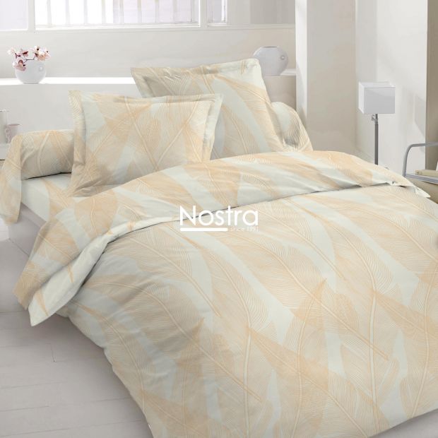 Polycotton bedding set ABSTRACT 40-1495-BEIGE