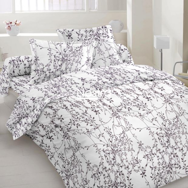 Voodipesu komplekt ABSTRAKT 40-1202-WHITE LILAC