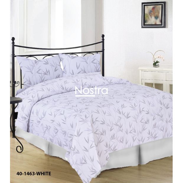 Cotton bedding set DESTINEE 40-1463-WHITE 200x220, 70x70 cm