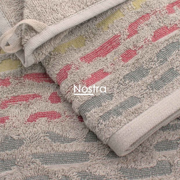 3 piece towel set T0183 T0183-MOON BEAM 396 30x50, 50x70, 70x140 cm