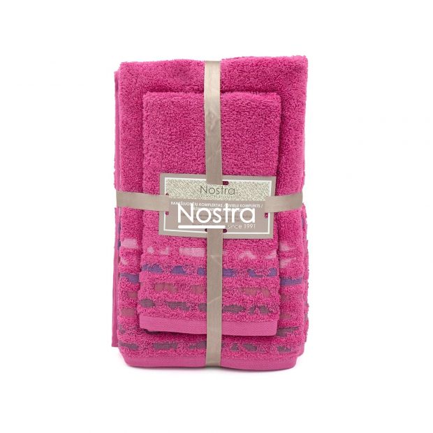 3 osaline rätikukomplekt T0183 T0183-FUCHSIA 287