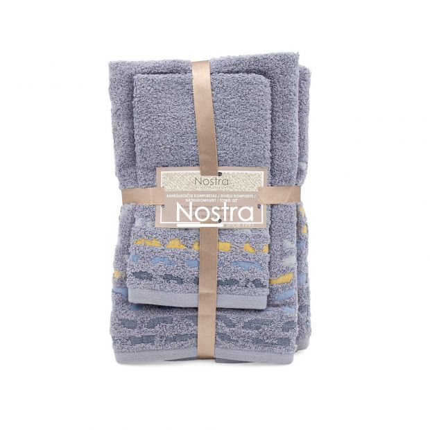 3 piece towel set T0183 T0183-GREY 127